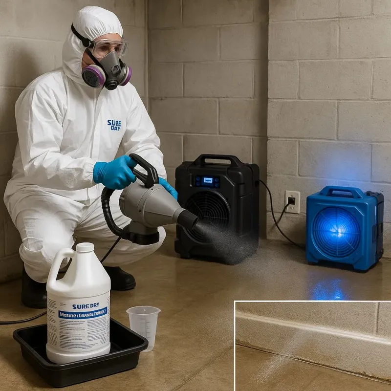 Sanitization and Odor Removal process in Kennebunk, ME