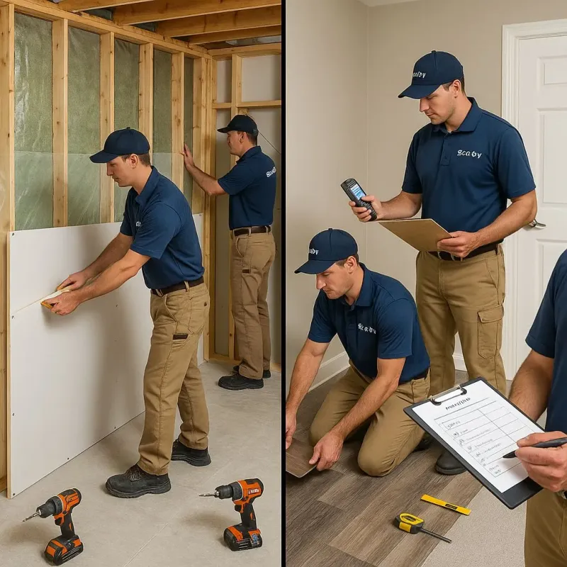 Repairs and Reconstruction process in Kennebunk, ME